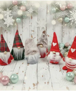 Gnomi feltro natalizi nordici decorazioni fai da te con frugoletti